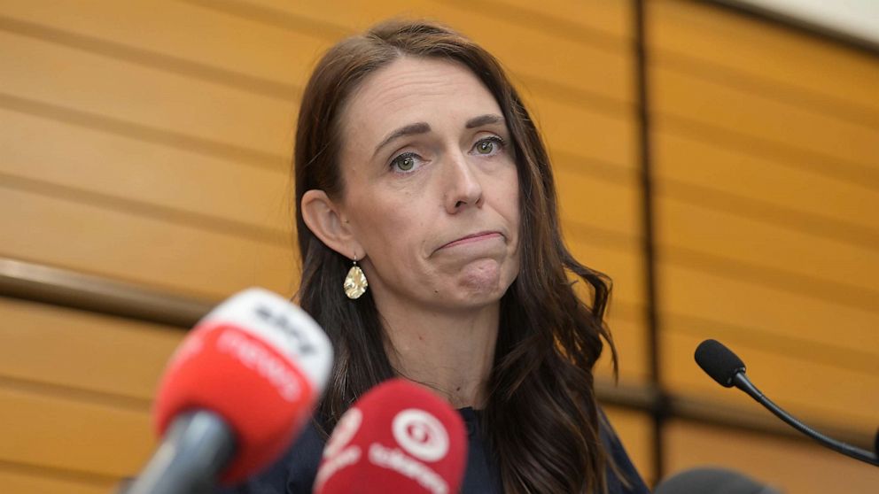 New Zealand's Prime Minister Jacinda Ardern has announced a shock resignation. Image credit: ABC News