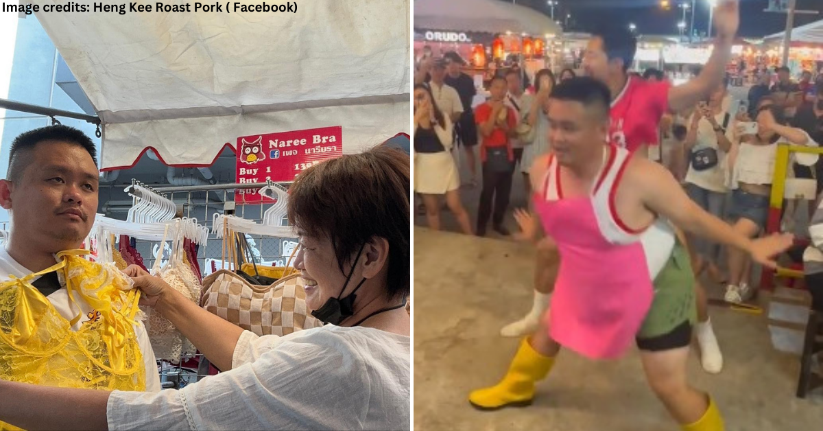 Dancing Butcher M'sian dancing pork roast seller from TikTok tickles netizens by ...