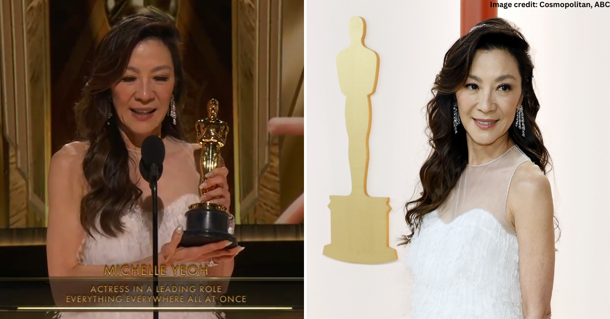 Michelle Yeoh is officially the first Asian & Malaysian actress to win ...