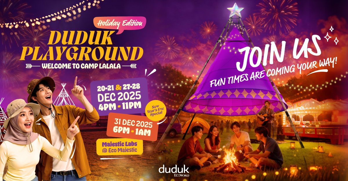 DUDUK PLAYGROUND Holiday Edition Festival Is Back at Eco Majestic @ Majestic Labs This December